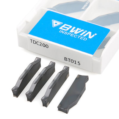 CVD Coating Internal Grooving درج می کند 1mm High Precision Tdc 200 300