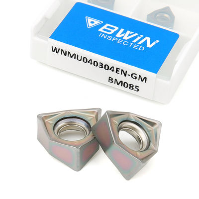 WNMU 040304 درج کاربید فرز WNMU040304EN-GM ابزار برش پوشش رنگارنگ
